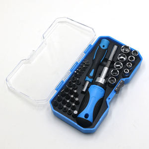 44 Pcs Multifunctional Ratchet <b>Screwdriver</b> Tool <b>Set</b> Cross Hexagon Multipurpose <b>Screwdriver</b> Tool <b>Set</b> Multipurpose <b>Screwdriver</b> Too - Product Image 2