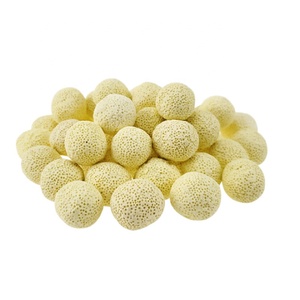 Accessoires pour filtre d'aquarium, billes bio en <span class=keywords><strong>céramique</strong></span> <span class=keywords><strong>poreuse</strong></span> jaunes, média filtrant biochimique pour aquarium, pour bactéries nitrifiantes - Product Image 5