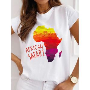 Stampa Dtg personalizzata cultura <span class=keywords><strong>nera</strong></span> Afro ragazza eco-friendly t-shirt t-shirt da <span class=keywords><strong>donna</strong></span> taglie forti con stampa alfabeto manica corta - Product Image 5