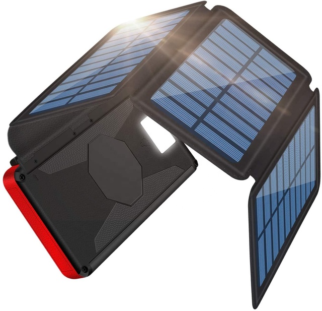 Top Sell Powerbank 50000mah Solar Panel Foldable Solar Power Bank 36000mah