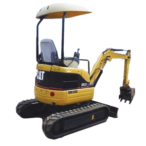 Mini-excavatrice sur chenilles Caterpillar 301.5 de haute qualité, 1,5 tonne, d'occasion, certifiée CE, avec pompe et moteur Caterpillar, fabriquée au Japon. - Product Image 2