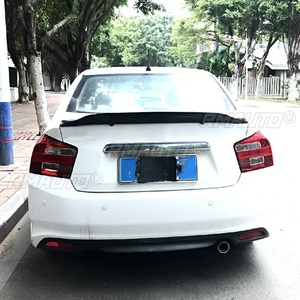 สปอยเลอร์หลังคาร์บอนไฟเบอร์แท้ 100% คุณภาพสูง สำหรับ Honda City ปี 2009 2010 2011 2012 รุ่น R Style - Product Image 3