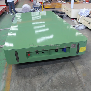 รถเข็นขนย้ายแบบไม่มีร่องรอย20T รถเข็นรถไฟฟ้าขับเคลื่อนโดยแบตเตอรี่ยานพาหนะทำเหมือง4ล้อ - Product Image 3