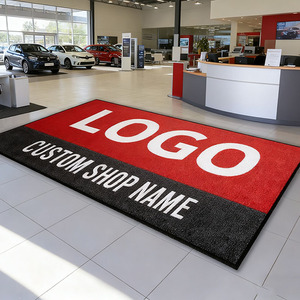 Bán buôn bền chống trượt cao su Chào mừng Logo cửa Mat quảng cáo thương mại Slogan tầng Mat cho quà tặng khuyến mãi - Product Image 1
