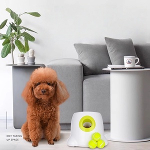 Ayarlanabilir mesafe otomatik köpek topu başlatıcısı Pet tenis topu atıcı makinesi hareket sensörü ile interaktif köpek Fetch oyuncak - Product Image 3