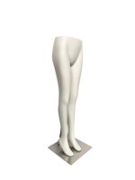 Mannequin de présentation de pantalons, modèle féminin, demi-corps, sur pied, personnalisé pour adultes, en FRP