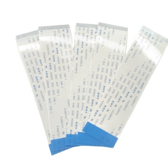 AWM 20624 60V 80°C Ribbon Cable E489701 ROHS Compliant Flat Flex FFC Wire for Electronic Device Internal Wiring