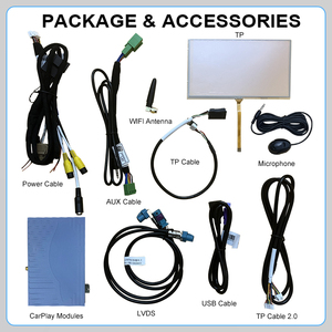 Không dây Carplay cho <span class=keywords><strong>Audi</strong></span> A1 Q3 2013 2016 mmi rmc 2G với Android tự động gương-liên kết trang bị thêm Airplay gương liên kết hỗ trợ máy ảnh - Product Image 6