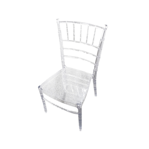 Silla Rosada <span class=keywords><strong>de</strong></span> Peluquería sin Brazos, Silla Apilable para Salón, Silla Chiavari para Bodas, Silla <span class=keywords><strong>de</strong></span> Resina Plástica para Banquetes y Comedor - Product Image 5