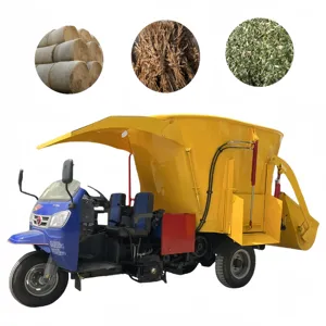 Vertical horizontal type tmr fodder mixing machine/cow cattle camel animal feed mixer for dairy farm equipment