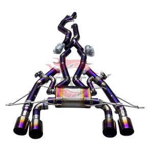 Sistema de Escape Catback Vortex Performance de Titanio para BMW G87 M2 S58 2023-2025 con Sistema Valvetronic y Puntas Cuádruples en Negro Mate - Product Image 4