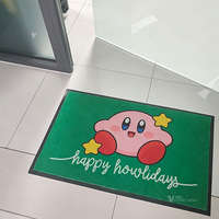 Tapis de porte personnalisé en polyester PVC, antidérapant, absorbant, pour la maison et l'hôtel