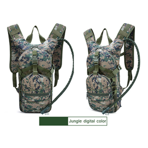 Sac à dos tactique imperméable de camouflage Oxford pour l'extérieur, sac à dos d'hydratation pour la randonnée avec sac à <span class=keywords><strong>eau</strong></span> - Product Image 6