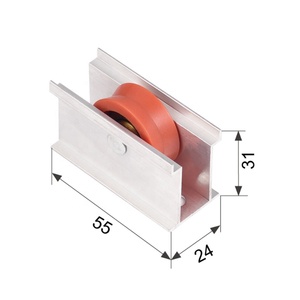 Rodillo <span class=keywords><strong>de</strong></span> plástico <span class=keywords><strong>de</strong></span> polea <span class=keywords><strong>de</strong></span> ventana corredera barata <span class=keywords><strong>de</strong></span> producción en masa para ventana y puerta - Product Image 5
