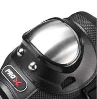 Accessoires de moto électrique durables Anti-chute Outdoor Sports Gear Rider Elbow Genouillères pour tout-terrain en acier inoxydable