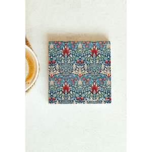 Juego de Posavasos Promocionales de Piedra Individual de la Serie William Morris 29 - Product Image 1