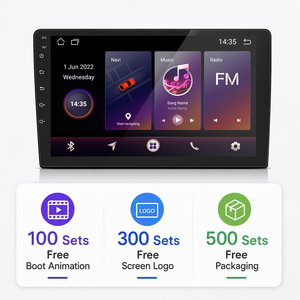 วิทยุติดรถยนต์ Android ขนาด 7 นิ้ว แบบ 2 Din หน้าจอสัมผัส พร้อม CarPlay รองรับ GPS ระบบนำทาง เชื่อมต่อ WiFi และพอร์ต USB - Product Image 1