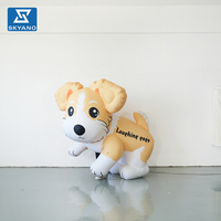 Modelo de Perro de Dibujos Animados Inflable Personalizado para Fiestas al Aire Libre, Carnavales, Decoración de Actividades Comerciales en Centros Comerciales