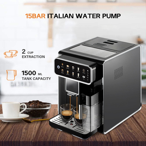 เครื่องชงกาแฟเอสเพรสโซ่อัตโนมัติเต็มรูปแบบ หน้าจอสัมผัสอัจฉริยะ มัลติฟังก์ชั่น ระดับมืออาชีพ พร้อมกล่องนม คุณภาพสูง 1.5 - Product Image 5
