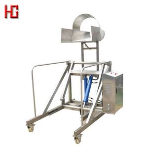 Hydraulique Combo Dumper Élever Buggy Ascenseur/Dumper viande bin lifter viande passer panier buggy de levage machine - Product Image 2