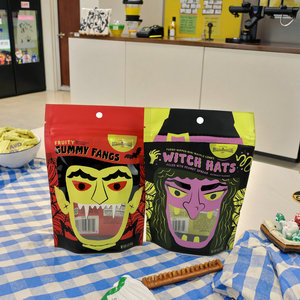 Tùy chỉnh in Zip khóa trong suốt cao hàng rào dây kéo đứng lên túi túi với cửa sổ rõ ràng nhựa nắp kéo túi thực phẩm - Product Image 1