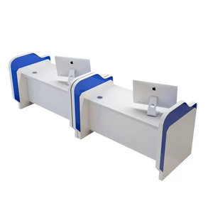 Spandt Office Desk 251212 Painted Carpoly <b>Reception</b> <b>Counter</b> For Bank Service And Consultation - Product Image 4