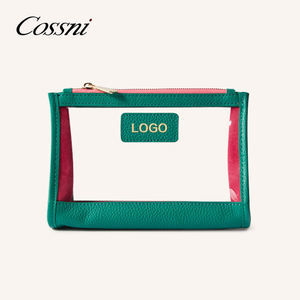 COSSNI-Mini organizador <span class=keywords><strong>de</strong></span> maquillaje <span class=keywords><strong>de</strong></span> PVC holográfico, bolsa <span class=keywords><strong>de</strong></span> <span class=keywords><strong>aseo</strong></span> bonita con logotipo personalizado para viaje, bolsa <span class=keywords><strong>de</strong></span> maquillaje con cremallera - Product Image 2