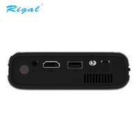 Projecteur Mini WiFi Intelligent de Poche DLP Portable 1080P avec Batterie Rechargeable Intégrée