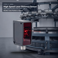 Capteur de distance laser à tissage circulaire WTT12 DTOF 1000Hz IP65 RS485 pour positionnement de rail de navette OEM ODM Usine