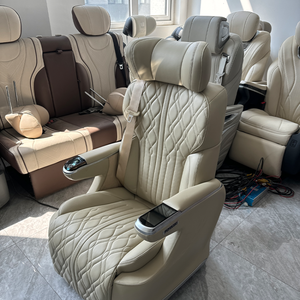 Asiento eléctrico de cuero de lujo, asiento eléctrico inteligente para <span class=keywords><strong>Camper</strong></span> Vip Van - Product Image 2