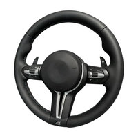 Volant de style cuir de haute qualité pour BMW M3 M4 M5 F10 F15 F30 F32 E70 E90 E46 E60 volant