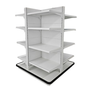Supermarket Shelves Single Sided Multi Layer Solid Shelf Freestanding For Convenience Store Grocery Retail Display - Product Image 1