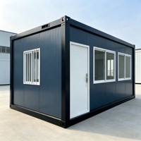 Maison conteneur préfabriquée pliable Z/X, installation rapide, modulaire, portable, pour logement de chantier, boutique, mini-cabane