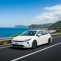 Nouvelles voitures berlines hybrides Corolla 2026, automatiques, conduite à gauche, sièges en cuir foncé, pneus R17