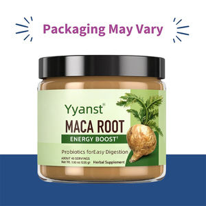 Complément alimentaire à base de plantes OEM/ODM pour la gestion de l'énergie, poudre de racine de Maca avec probiotiques pour une digestion facile, pour adultes - Product Image 5