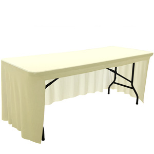 Modern Square Banquet <strong>Table</strong> <strong>Cover</strong> Waterproof <strong>Black</strong> Customizable Milk Protein Modified Polyacrylonitrile Material Sewing Thread - Product Image 6