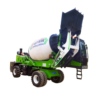 Camion malaxeur à béton mobile autochargeur SQMG JBC-2.0C 2cbm à vendre