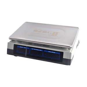 FF1976-424F फल वाणिज्यिक संतुलन इलेक्ट्रॉनिक मूल्य गिनती पैमाने पर डिजिटल वजन पैमाने एलईडी दोहरी-प्रदर्शन 40kg/5g - Product Image 2