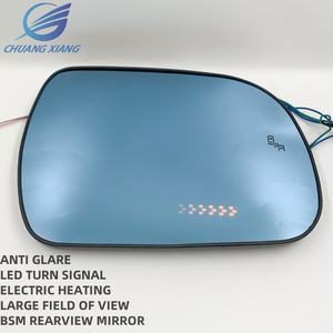 Зеркало заднего вида из синего стекла с датчиком BSM для автомобилей Toyota Previa - Product Image 2