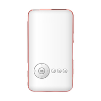 Aun — Mini-projecteur de poche LED HD, appareil intelligent sans fil, port USB, vidéo, wi-fi, pour Home cinéma, Android