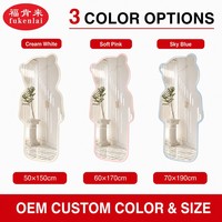 Miroir mural Fullkenlight en forme d'ours adorable, miroir pleine longueur haute définition de 5 mm, miroir argenté pour se préparer