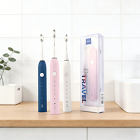 Produits pour la maison intelligente, brosse à dents automatique imperméable et colorée, 5 modes, portabilité, ODM, soins bucco-dentaires, brosse à dents électrique