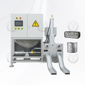 Thủy lực bánh Báo Chí đôi sản lượng kim loại chip đóng bánh Báo Chí kim loại phế liệu swarf bánh máy - Product Image 1