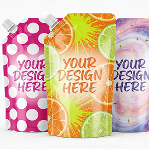 Bolsa con Boquilla de Fondo Plano, Impresa en Grabado Brillante, de Gran Capacidad, Resistente a la Humedad, Personalizada para <span class=keywords><strong>Detergente</strong></span> de Lavandería y Jabón de Manos - Product Image 1