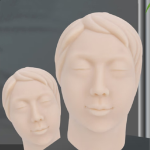 Modelo de Cabeza de Silicona Femenina de Alta Calidad con Huesos para Prácticas Médicas y de Belleza - Product Image 6