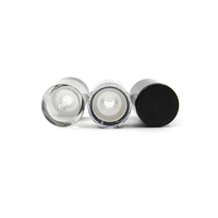 Mini tube de brillant à lèvres délicat à 4 couleurs échantillon gratuit de conteneur d'emballage de brillant à lèvres circulaire en plastique de superposition rotative de 4ml * 4