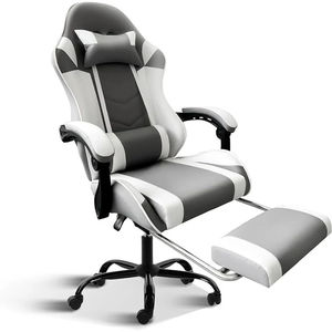 Australien Kostenlose Probe Gaming Chair Metall basis Hohe Qualität Guter Preis Racing Gamer Stuhl mit Fuß stütze Verbundene Armlehne Drehbar - Product Image 1