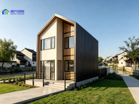 88 ㎡   Villa modulaire en acier léger économique, à faible consommation d'énergie, villa familiale à bas prix