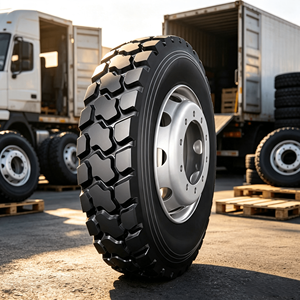ยางรถบรรทุกขนาด 13R22.5-18 สำหรับเพลาขับและเพลาลาก ประหยัดน้ำมัน ทนทาน ขายส่งจำนวนมาก - Product Image 1