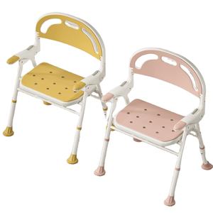 Silla de inodoro ligera para sala de estar y baño para equipo de seguridad de baño - Product Image 3